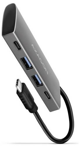 AXAGON HMC-4G2 USB-Hub 4 Port USB-C PD, USB-A (USB 3.2 Gen 2), USB-C (USB 3.2 Gen 2) USB 3.1 Gen2 10 GBit/s