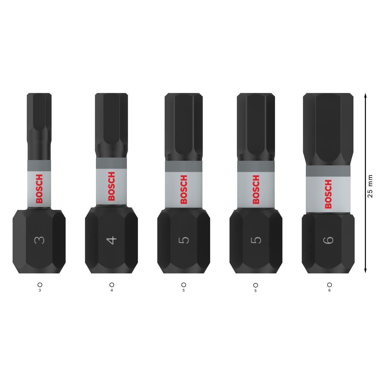 Bosch Professional Zubehör PRO Hex Impact Bit (2608521U59)