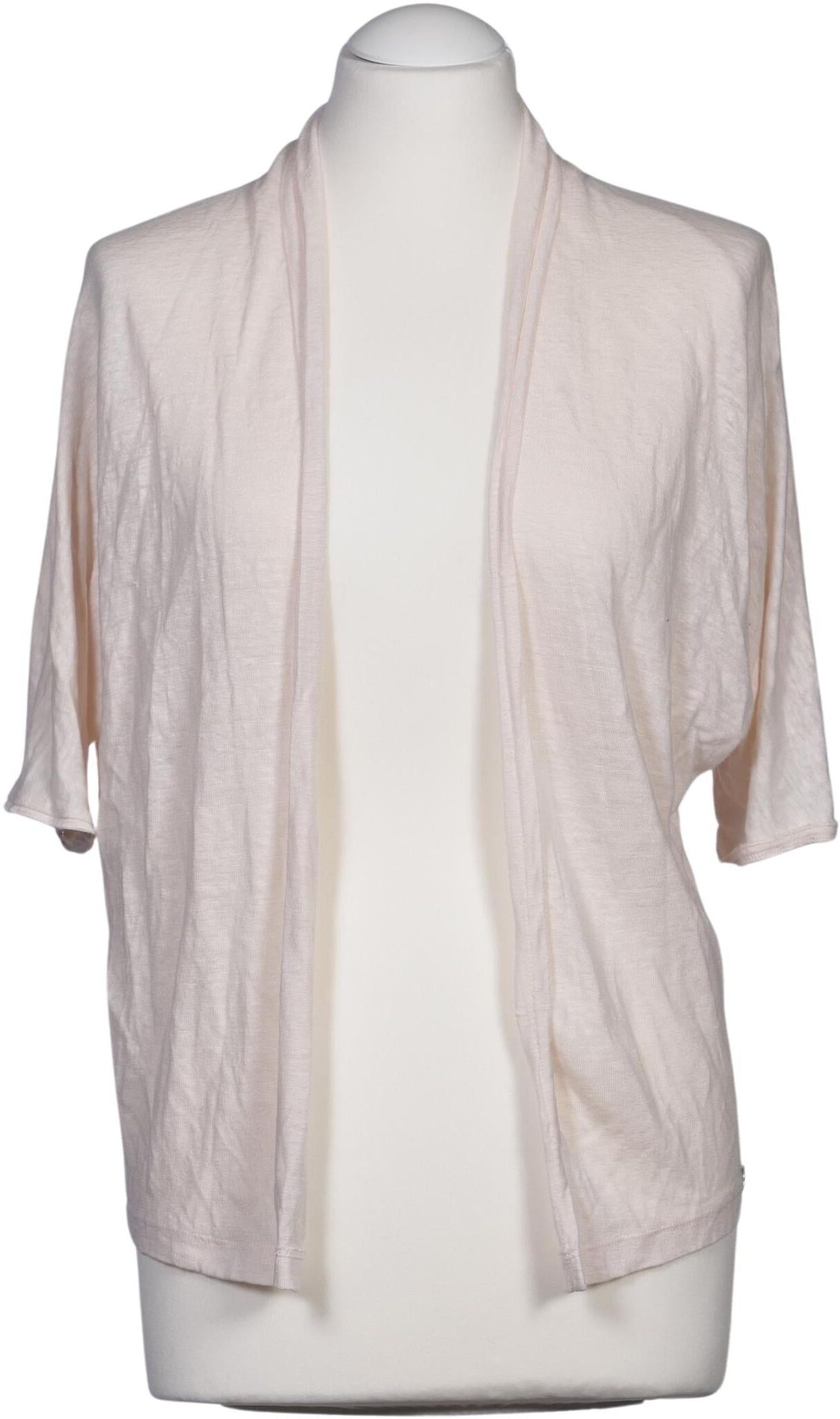 Riani Damen Strickjacke, Beige, Gr. EU 36, Leinen - Second Hand