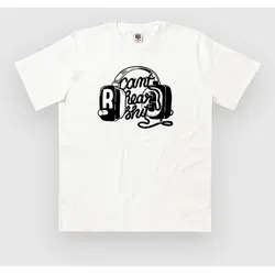 The Dudes Cant Hear Seasonal T-Shirt white Gr. L