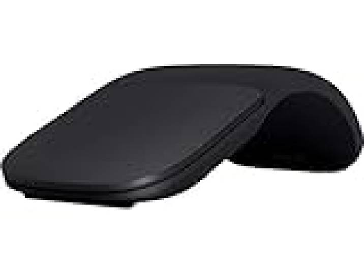 Microsoft Surface Arc Maus - Maus - Optisch - 2 Tasten - Kabellos - Bluetooth 4.1 - Schwarz - Kommerziell - F?r Surface Pro 7