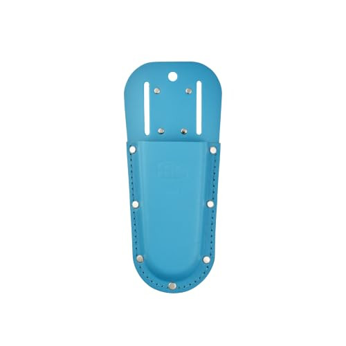 Felco 910 Color Edition Leren Snoeischaarhouder voor aan de riem - Blauw