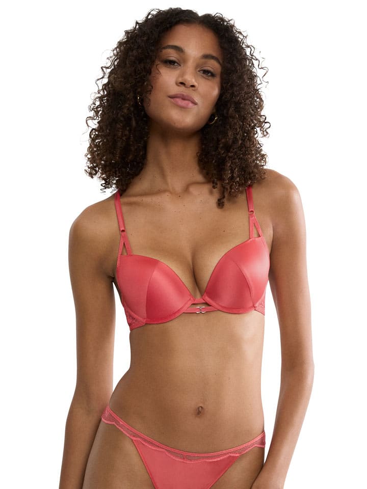 Triumph Push-Up-BH "Crazy Stupid Love" in Koralle - 75E