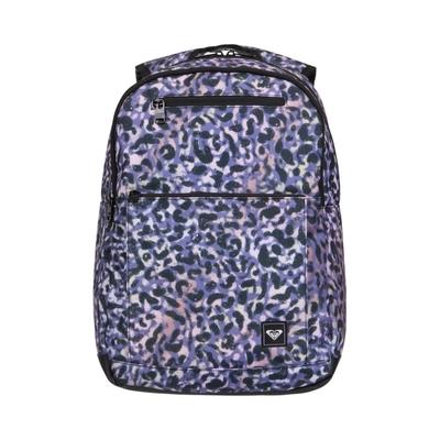 Tagesrucksack ROXY "Here You Are Printed", Damen, bunt (twilight lila wild n out big), Polyester, Rucksäcke