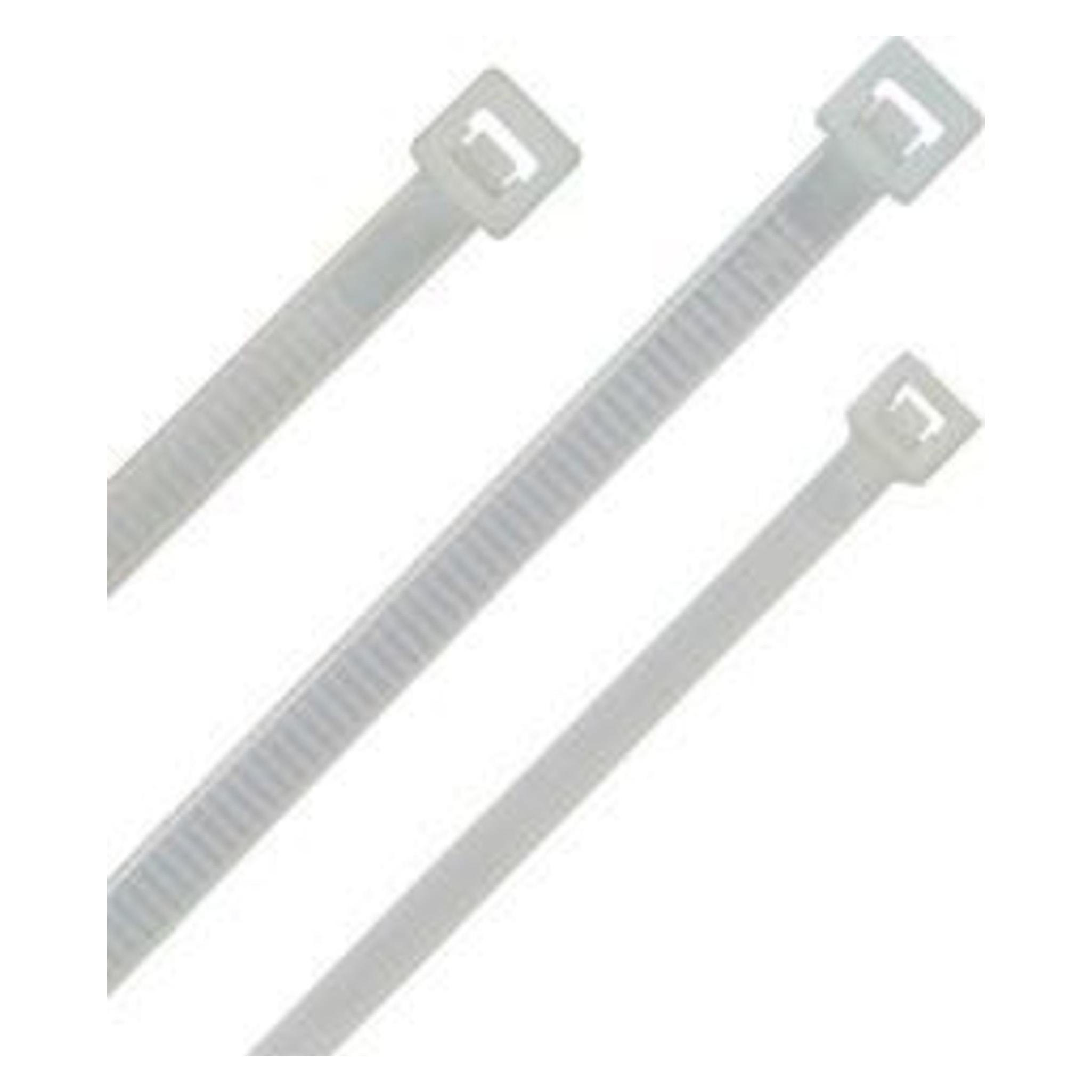 Magni Format 4011150361305 - Nylon Kabelbinder Set transparent. sortiert (Kunststoffkabelbinder, 100 Stk.) (36130)