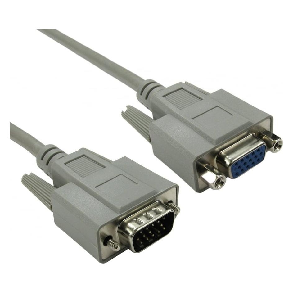 Cables Direct CDL 2m SVGA Extension Cable Bei (2 m) (EX-022)
