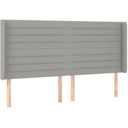 vidaXL, Boxspringbett, Alexandria (Horizontale Streifen) (180 x 200 cm)