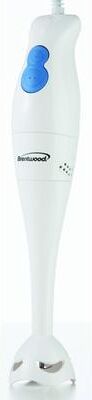 Brentwood HB-31 White 2-Speed Hand Blender