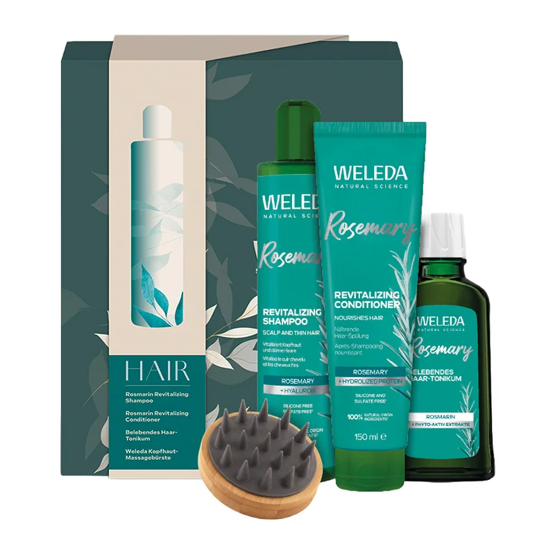 Weleda Geschenkset Revitalizing Hair Care, 1 Stück 00583500