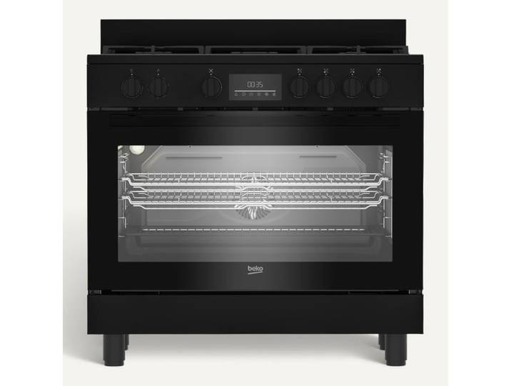 Piano de cuisson BEKO BGM11226EB 5 foyers Noir