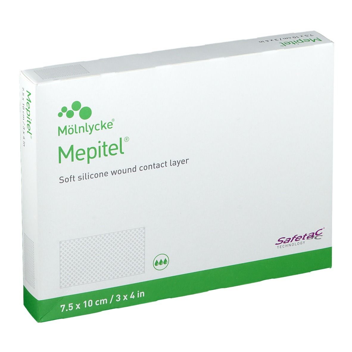 Mepitel Steriel 7.5cm x 10cm 290710 10 St Kompressen