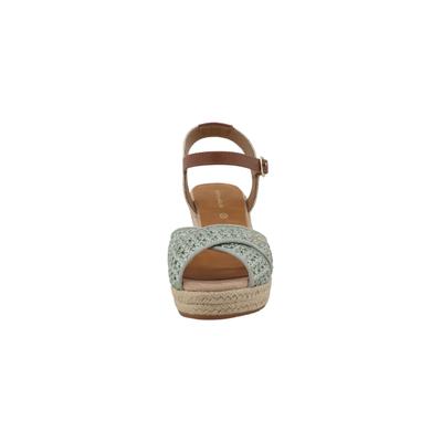 High-Heel-Sandalette TOM TAILOR "Tom Tailor High Sandal", Damen, Gr. 37, mint, Schuhe