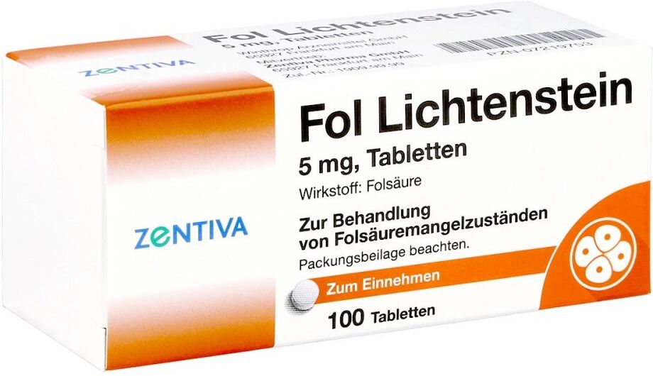 Fol Lichtenstein 5 mg Tabletten