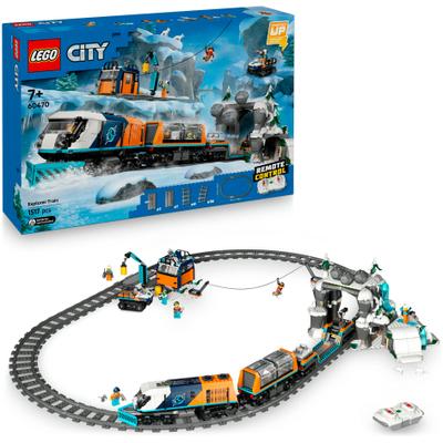 Konstruktionsspielsteine LEGO "Arktis-Polarexpress (60470), LEGO City", bunt, Spielbausteine, Kinder, Kunststoff, Made in Europe