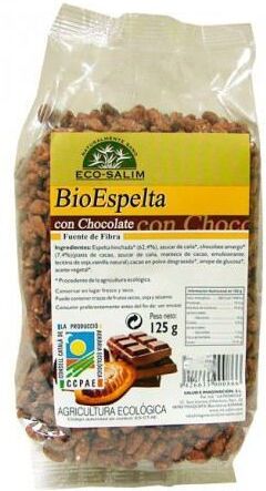 ECO-SALIM Bio Espelta con Chocolate Eco 125 gr 125 gr