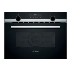 CM585AGS1 Einbau Mikrowelle mit Heißluft 45cm 900W cookControl15 lightControl LCD-Display