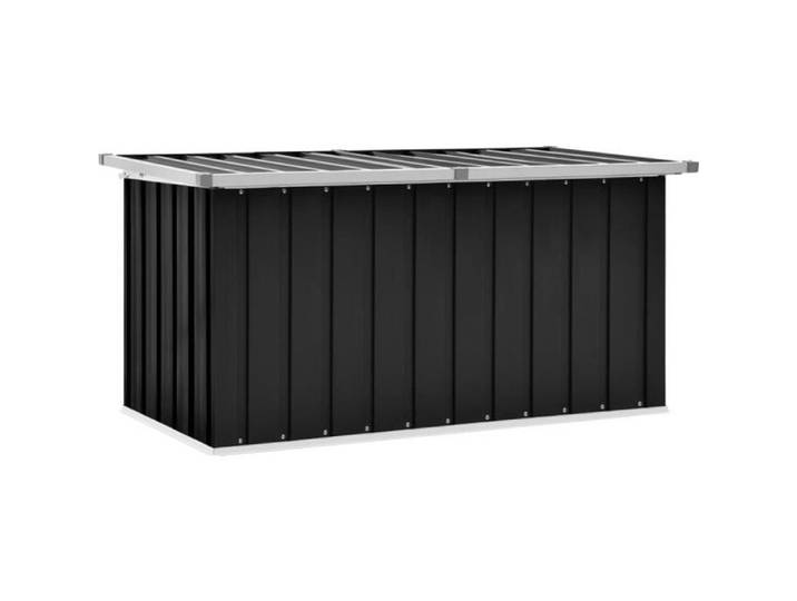 Boîte de rangement de jardin Anthracite 129x67x65 cm - -HB065