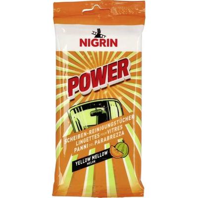 NIGRIN 753459:POWER Scheiben-Reinigungstücher Yellow Mellow Melon 1St.