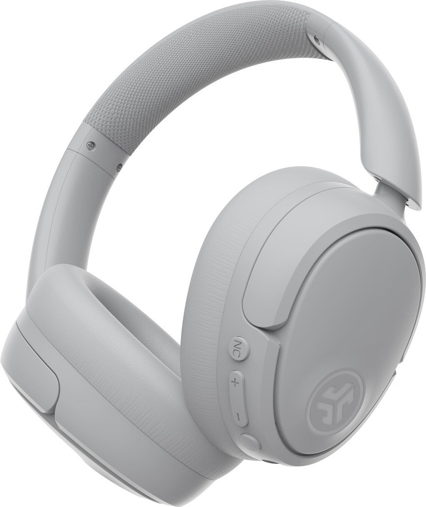 JLab Lux ANC draadloze over-ear hoofdtelefoon met noise cancelling en microfoon - Wit