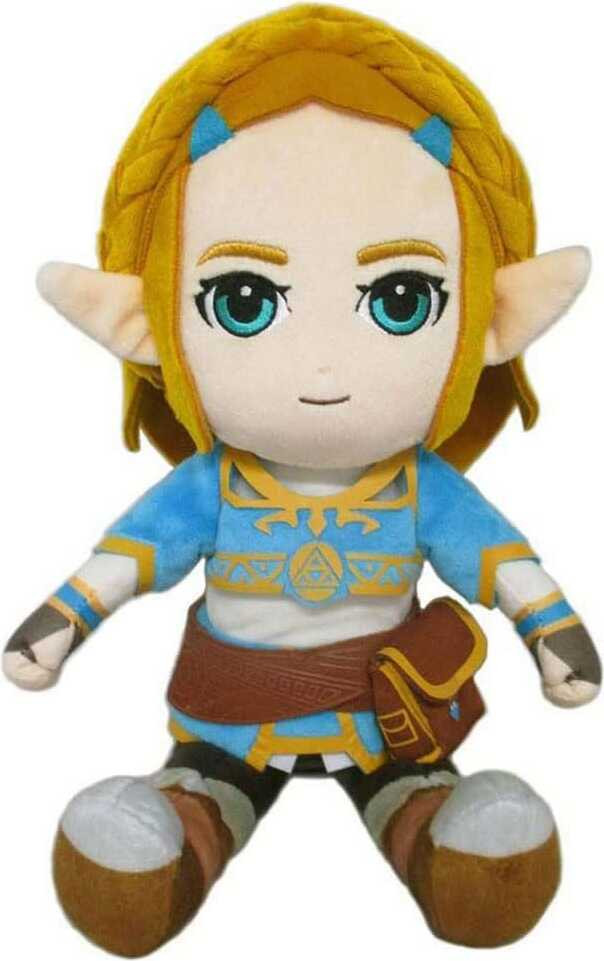 Sanei The Legend of Zelda: Breath of the Wild pluche figuur van Zelda, 28 cm