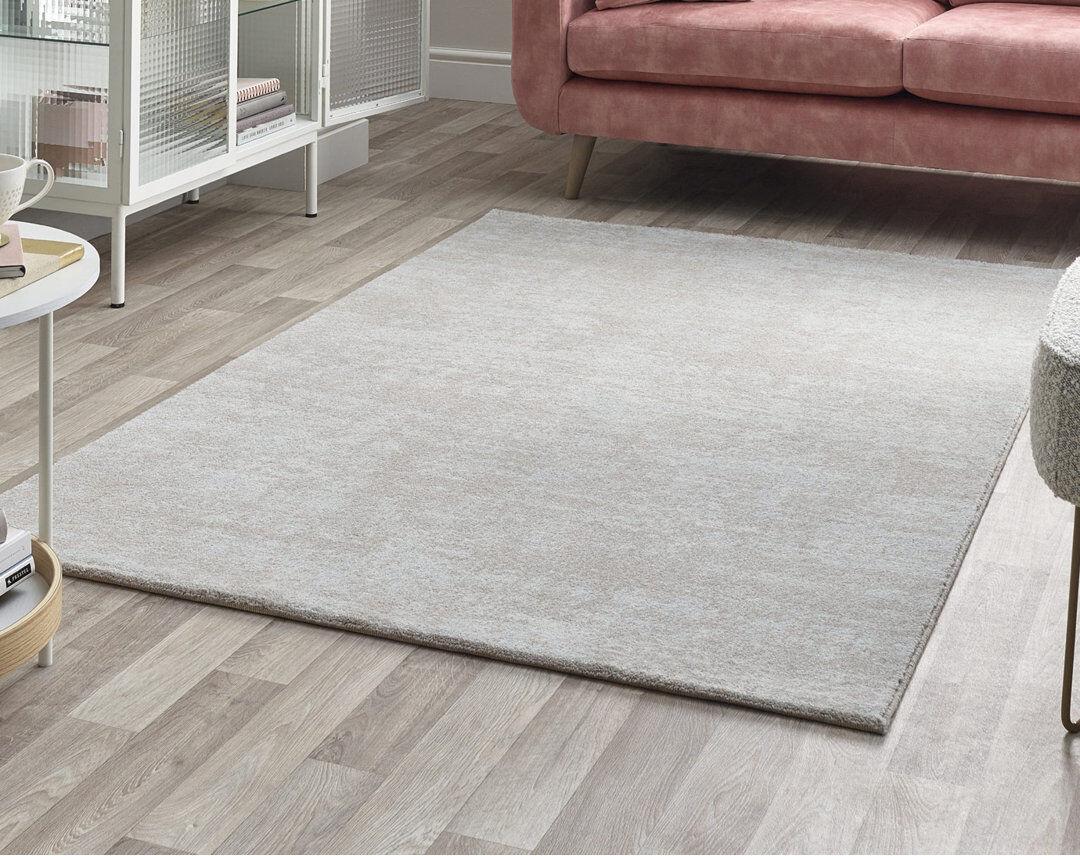 Rio Altheimer Rectangle Abstract Wool Area Rug Blue/Pink Rectangle 135 x 200cm