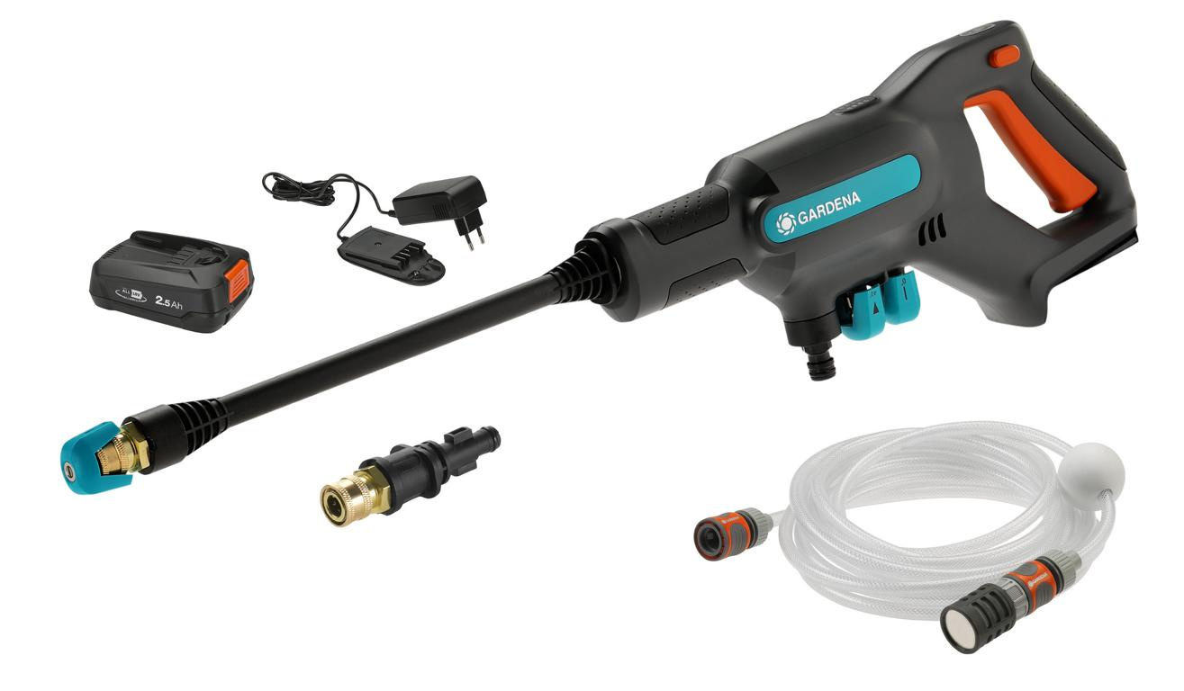 GARDENA Akku-Mitteldruckr. AquaClean 24/18V P4A Ready-To-Use Set 16904589