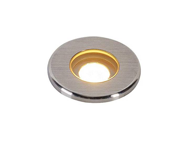 SLV encastrables sol DASAR LED Mini lampe d'extérieur ronde acier inoxydable 316; 31 °C; 2 W; 3000 K; IP67 233540