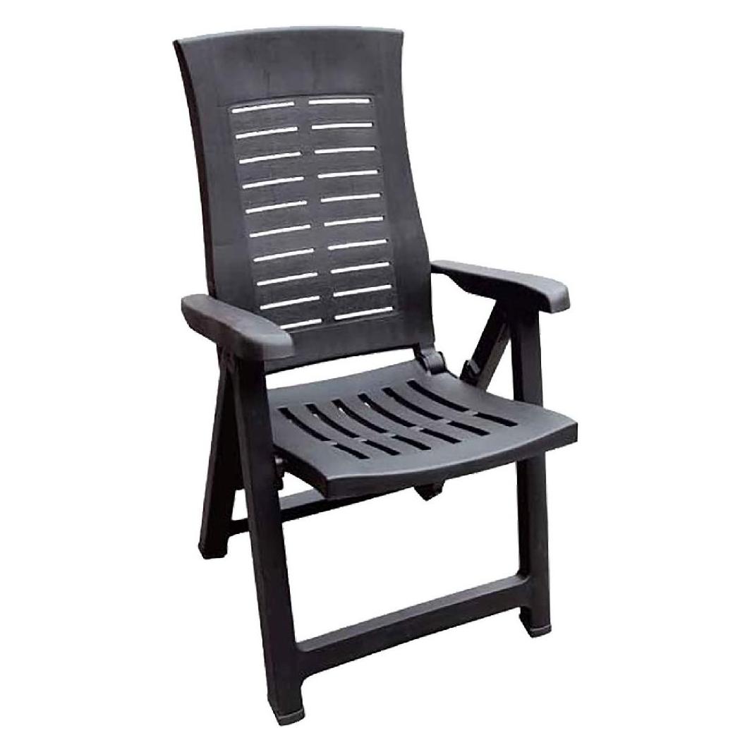 Tuinstoel Antraciet PP (3300)