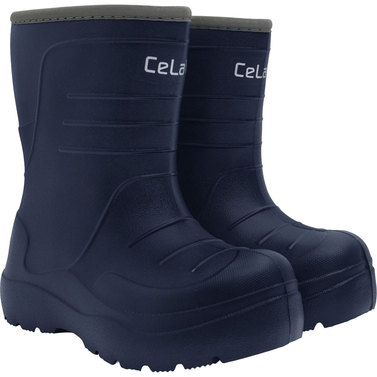 Celavi Thermal Wellies - Embossed navy (7790) 24 320202-7790-24