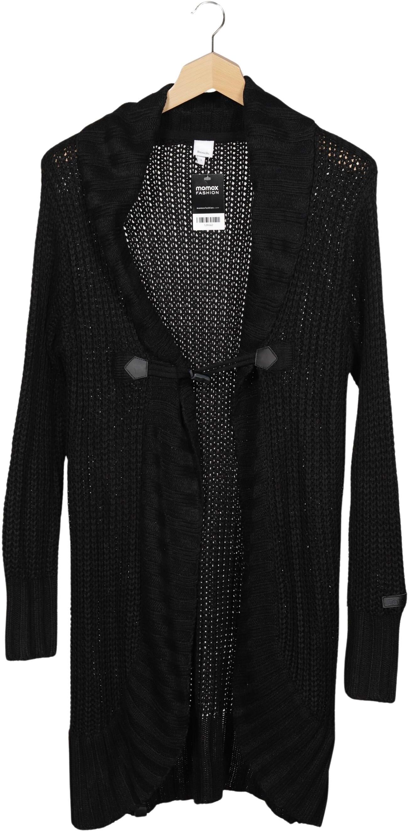 Bench. Damen Strickjacke, Schwarz, Gr. S, Synthetik - Second Hand