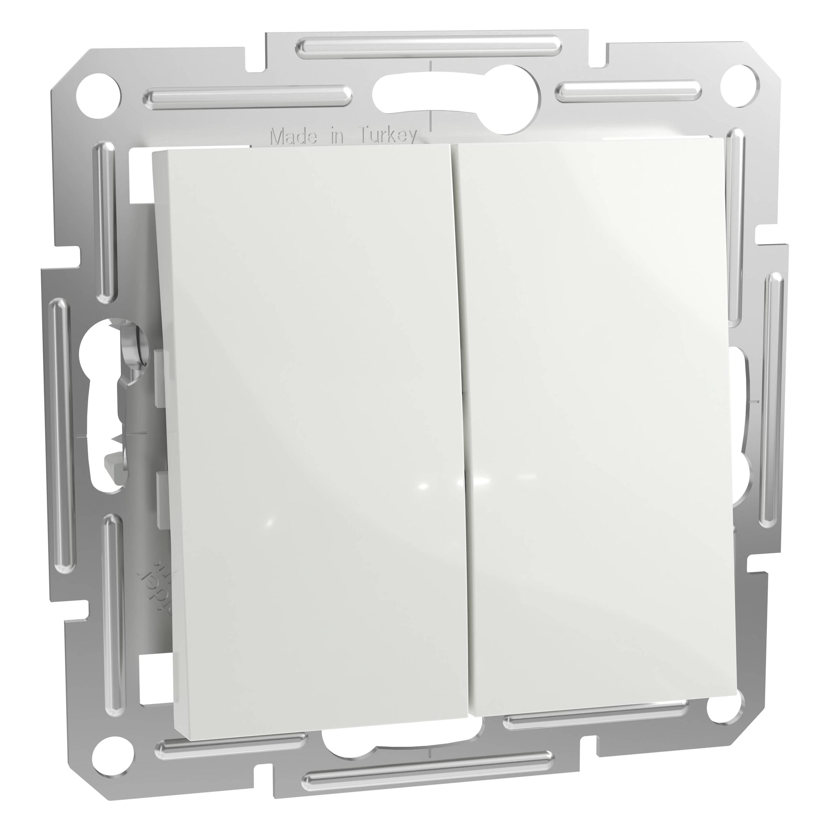 Schneider Electric Doppel-Wechselschalter Asfora (EPH0670121D)