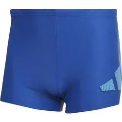 ADIDAS Badehose 3 BARS BX, Größe 4 in Blau Blau
