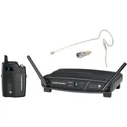 Audio Technica ATW-1101 Funkset inkl. Headset Beige & Funkadapter