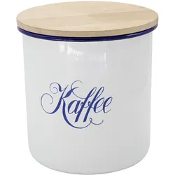 Dose "Kaffee" Serie HUSUM emailliert, 3,5 Liter