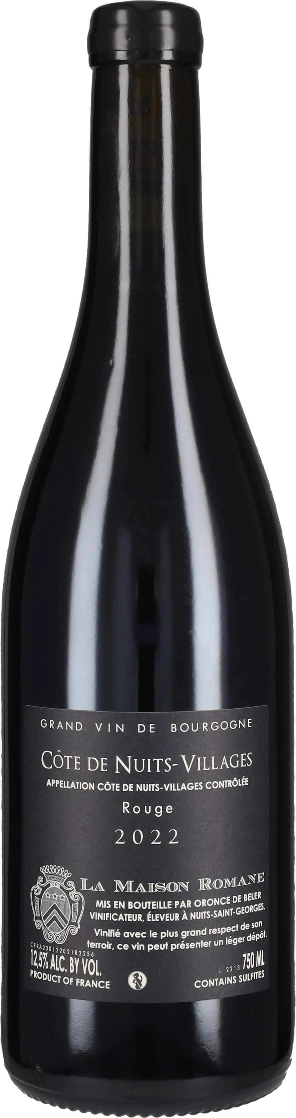 Cote de Nuits Rouge La Maison Romane 2022