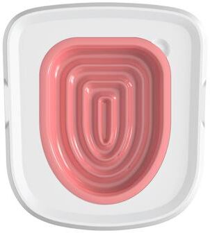 Inspired Living PawEase Pet Toilet Training Tray For Cats & Dogs pink