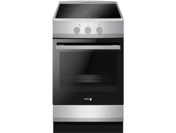 Piano de cuisson induction - FAGOR - FACI303S - 4 foyers - 1 four - 50 cm - Silver