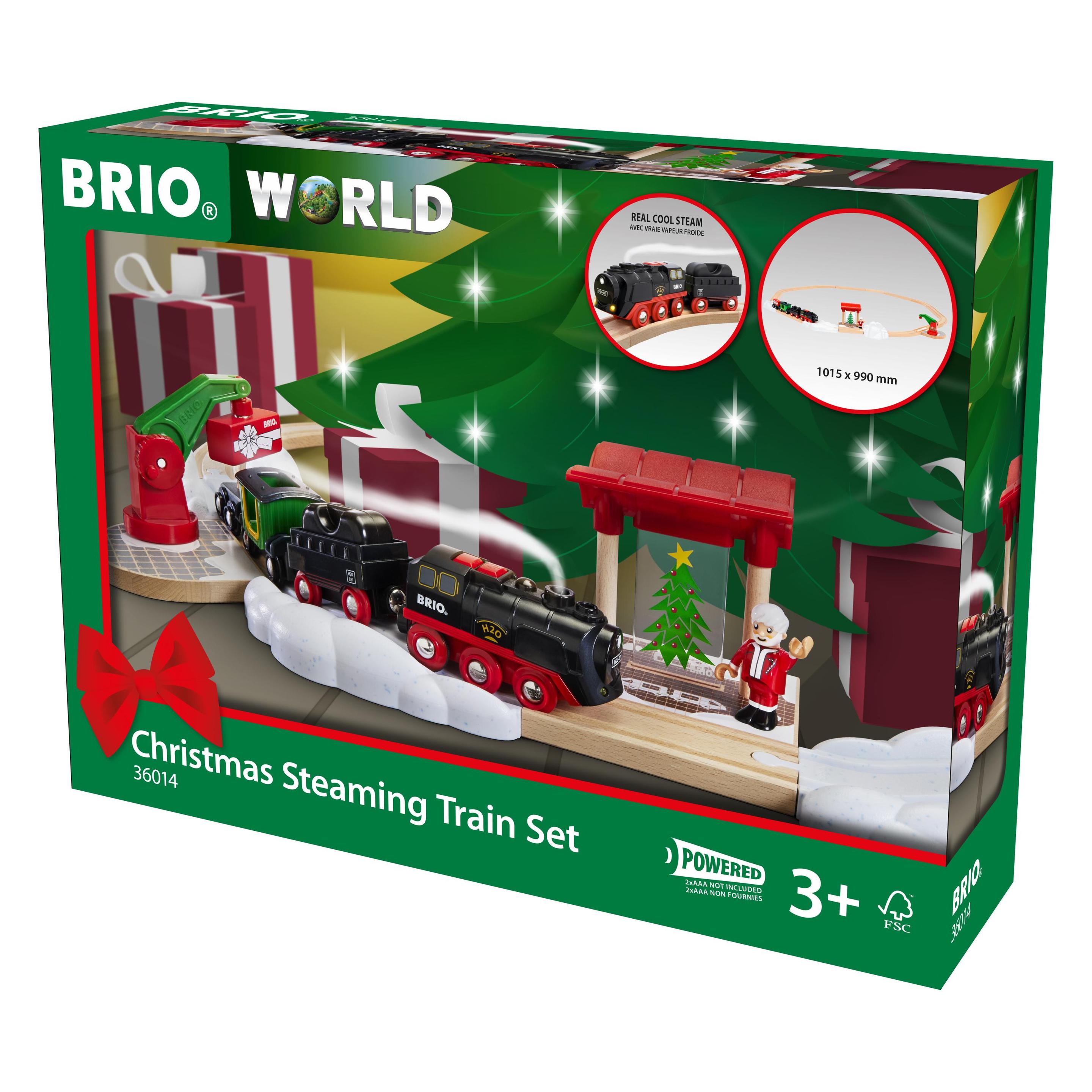 Brio Dampflok Weihnachts-Set (63601400)