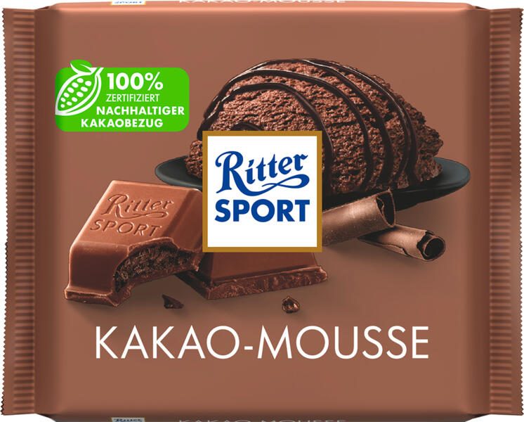 Ritter SPORT Kakao-Mousse Schokolade 100,0 g 5211779002