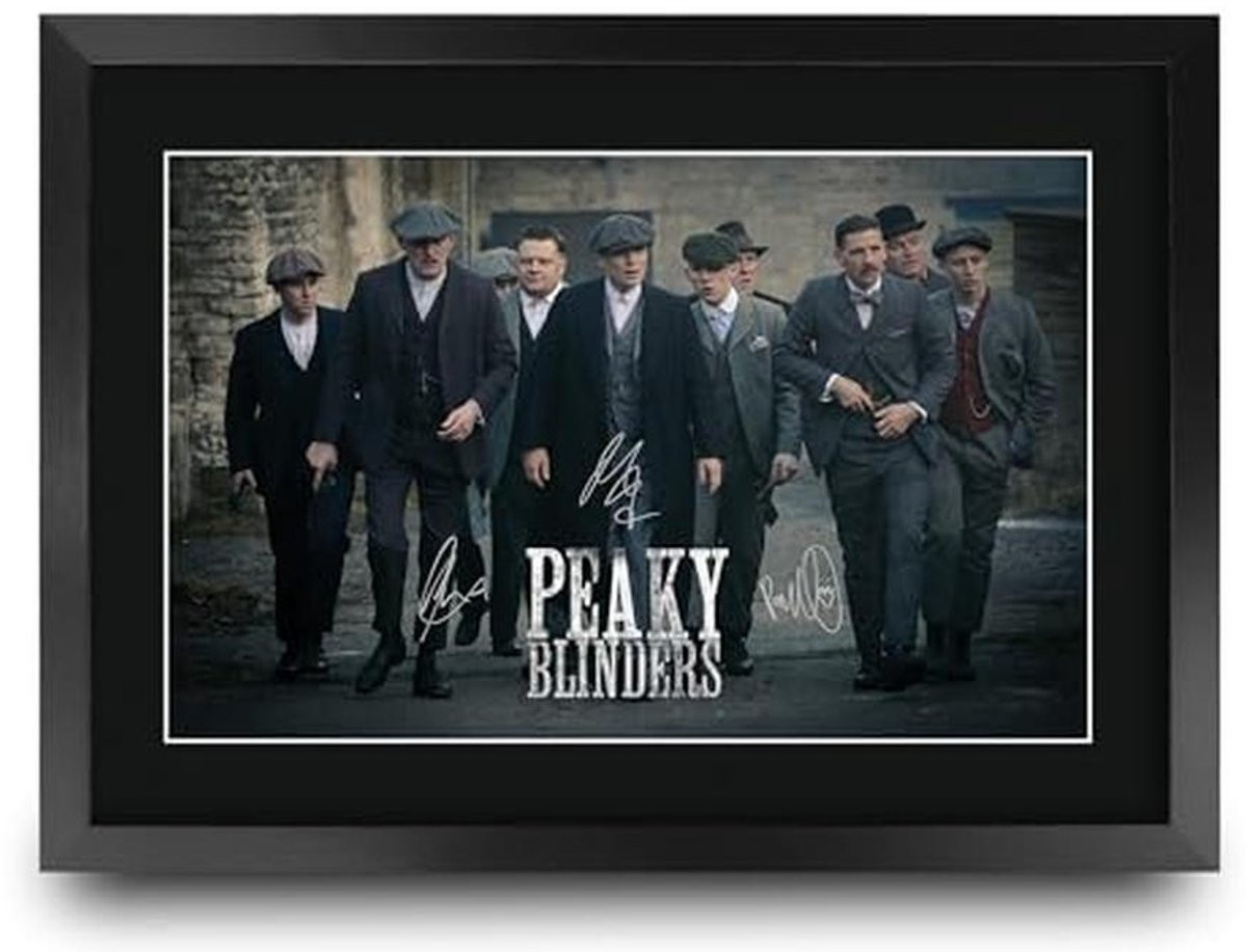 Ingelijste handtekening foto Peaky Blinders Scene 1 voor fans