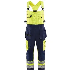 Blakläder, Arbeitshose, Latzhose mit hoher Sichtbarkeit (46)