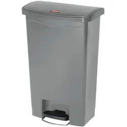 Rubbermaid Tretabfallsammler, Abfalleimer, Grau