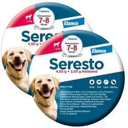 Seresto Halsband für große Hunde > 8 kg 2X1 St