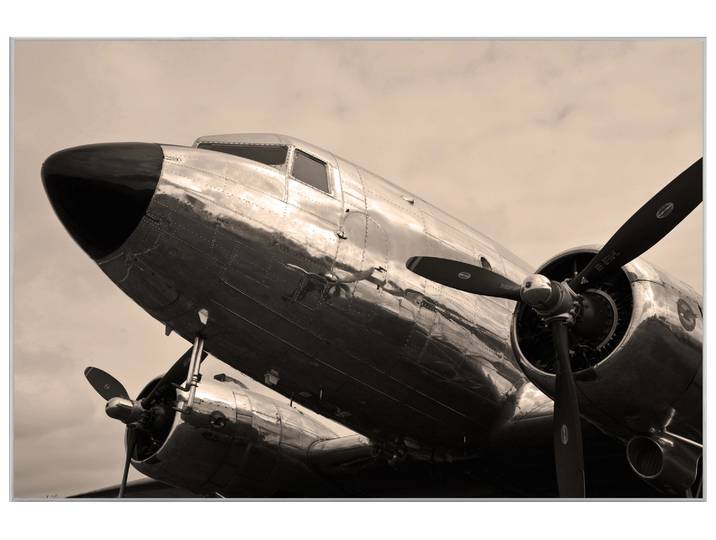 Bild mit Rahmen Flugzeug image LAND
