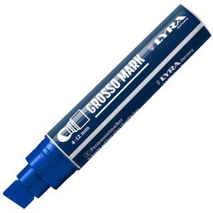 Lyra Permanentmarker 403 GROSSO, Strichbreite 4 - 12 mm, blau