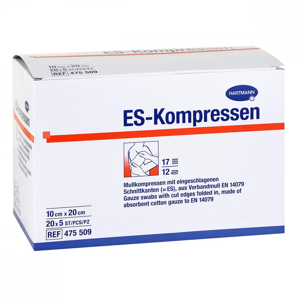 1001 Artikel Medical GmbH Es-kompressen steril 10x20 cm 09396198