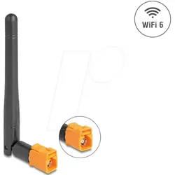 DELOCK 81493 - Antenne, omnidirektional, Kippgelenk, schwarz