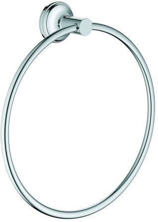Grohe Essentials Authentic Handtuchring 40655001 chrom, verdeckte Befestigung