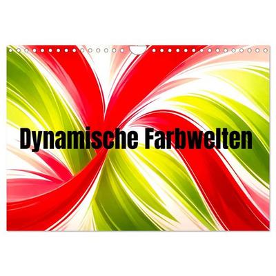 Dynamische Farbwelten (Wandkalender 2027 DIN A4 quer), CALVENDO Monatskalender