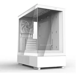 Zalman P10 White Micro-ATX Mini Tower (mATX, Mini-ITX), PC Gehäuse, Weiss
